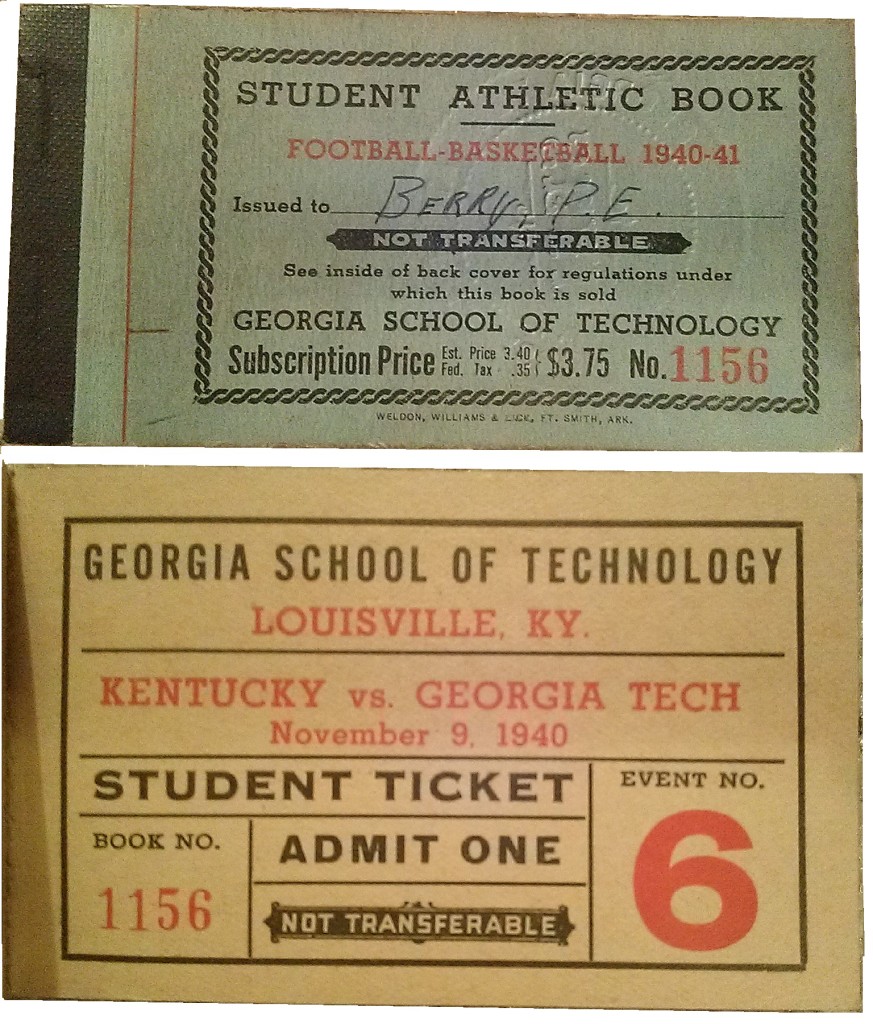 1940-11-09 - Georgia Tech vs. Kentucky - Louisville - Student