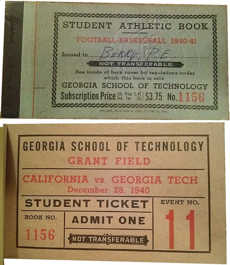 1940-12-28 - Georgia Tech vs. California - Student