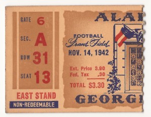 1942-11-14 - Georgia Tech vs. Alabama