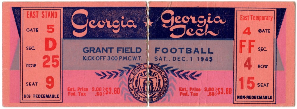 1945-12-01 - Georgia Tech vs. Georgia