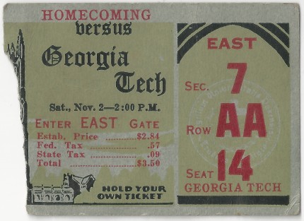 1946-11-02 - Georgia Tech at Duke