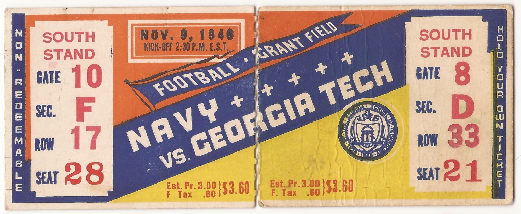 1946-11-09 - Georgia Tech vs. Navy