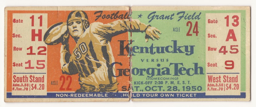 Georgia Tech vs. Kentucky - 1950