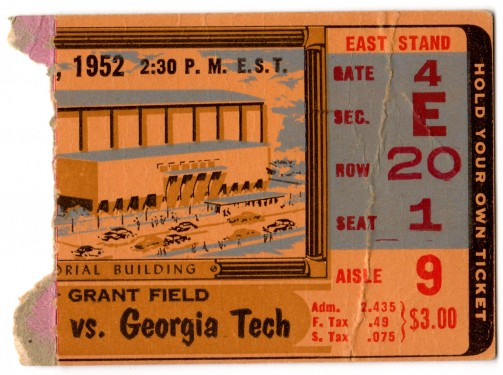 1952-11-22 - Georgia Tech vs. Florida State