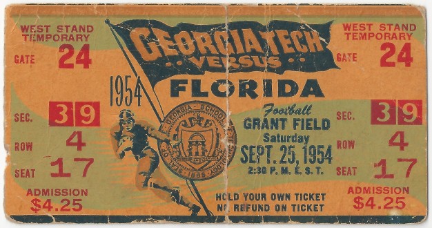 1954-09-25 - Georgia Tech vs. Florida