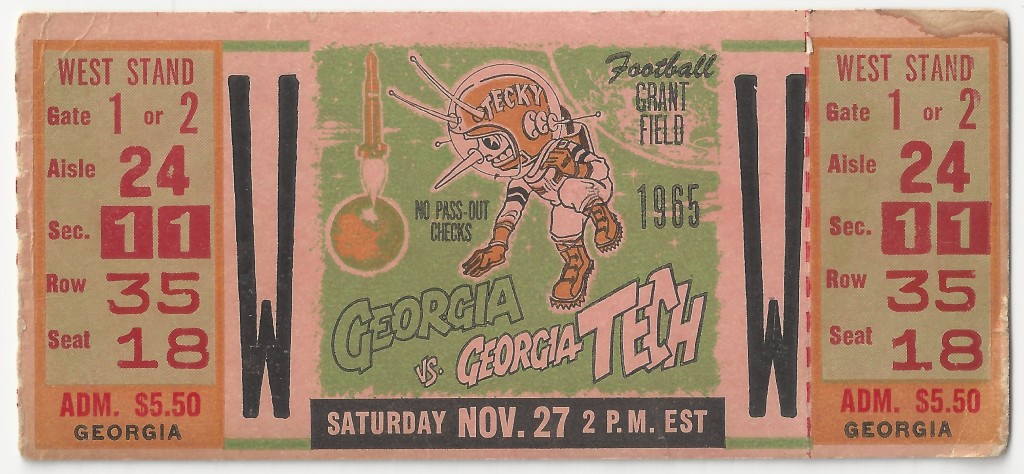 1965-11-27 - Georgia Tech vs. Georgia