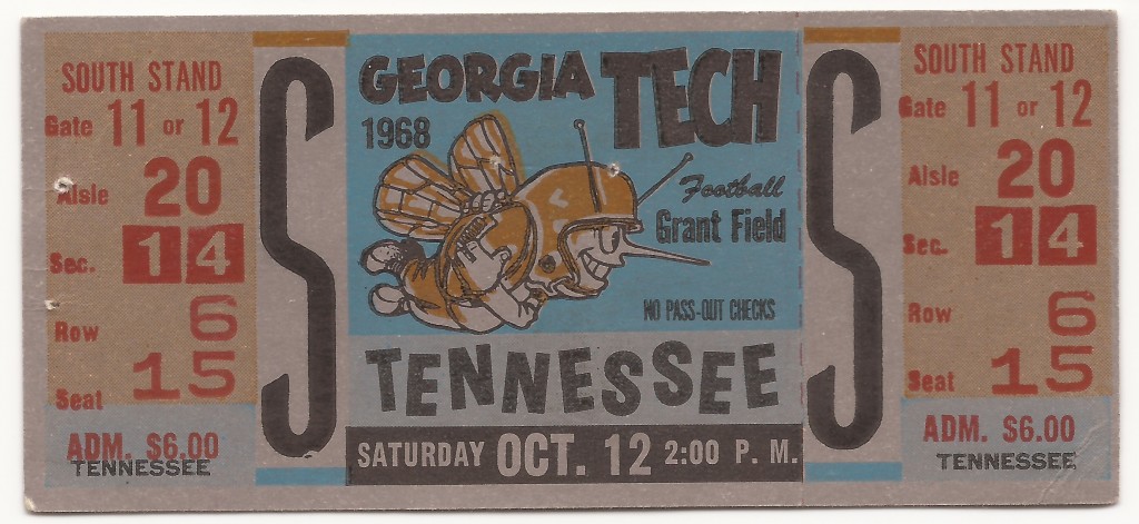 1968-10-12 - Georgia Tech vs. Tennessee