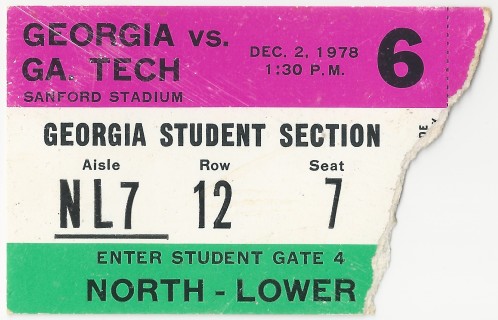 1978-12-02 - Georgia Tech at Georgia - Student