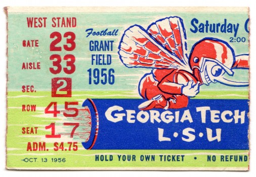 1956-10-13 - Georgia Tech vs. Louisiana State