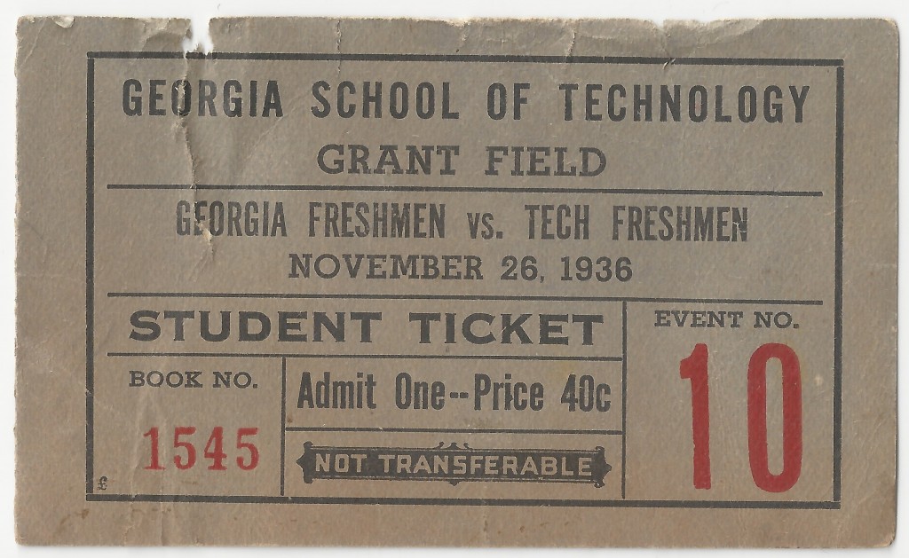 1936-11-26 - Georgia Tech Freshmen vs. Georgia Freshmen