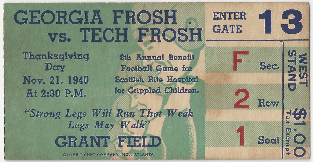 1940-11-21 - Georgia Tech Freshmen vs. Georgia Freshmen