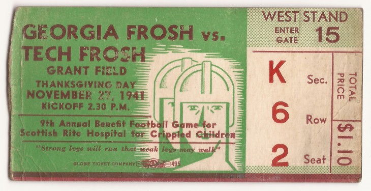1941-11-27 - Georgia Tech Freshmen vs. Georgia Freshmen