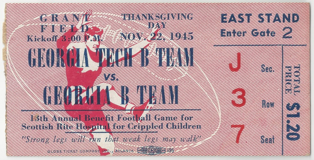 1945-11-22 - Georgia Tech Freshmen vs. Georgia Freshmen