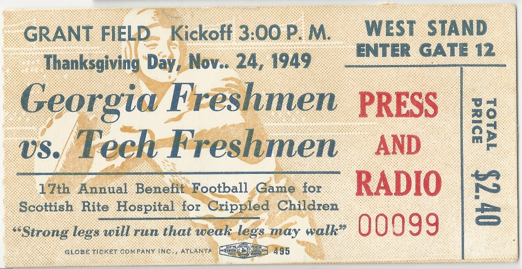 1949-11-24 - Georgia Tech Freshmen vs. Georgia Freshmen