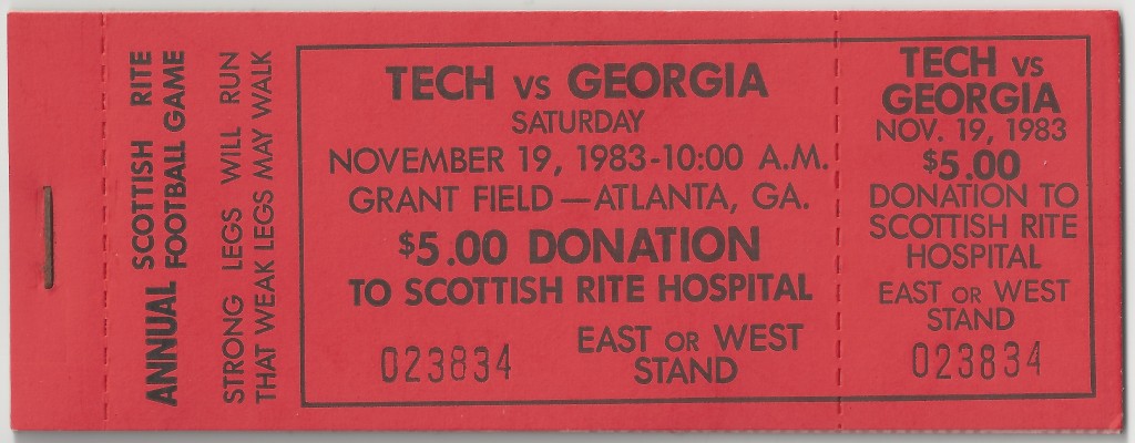 1983-11-19 - Georgia Tech J.V. vs. Georgia J.V.