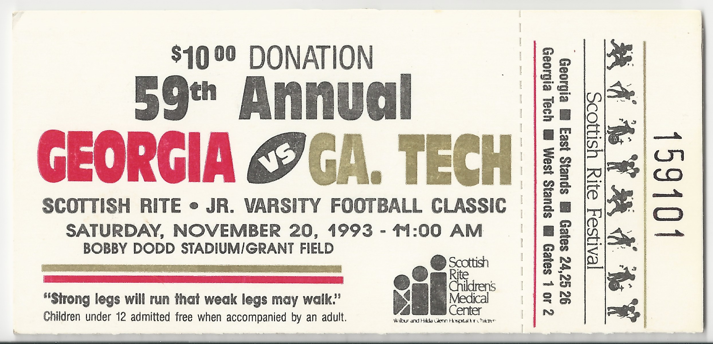 1993-11-20 - Georgia Tech J.V. vs. Georgia J.V.
