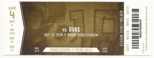 Georgia Tech vs. Duke - 2018