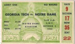 Georgia Tech at Notre Dame - 1942