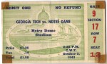 Georgia Tech at Notre Dame - 1943