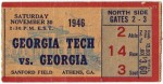 Georgia Tech at Georgia - 1946