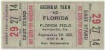 Georgia Tech at Florida - 1951