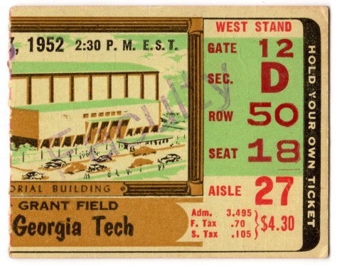 1952-09-27 - Georgia Tech vs. Florida