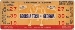 Georgia Tech at Georgia - 1954