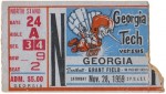 Georgia Tech vs. Georgia - 1959
