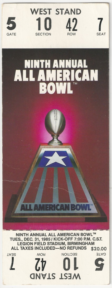 1985-12-31 - Georgia Tech vs. Michigan State - All American Bowl - Full