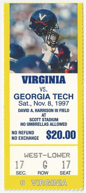 Georgia Tech at Virginia - 1997