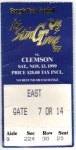 Georgia Tech vs. Clemson - 1999