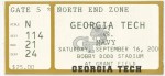 Georgia Tech vs. Navy - 2000