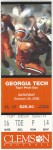 Georgia Tech at Clemson - 2000