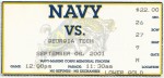 Georgia Tech at Navy - 2001