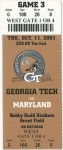 Georgia Tech vs. Maryland - 2001