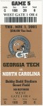 Georgia Tech vs. North Carolina - 2001