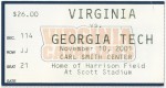 Georgia Tech at Virginia - 2001