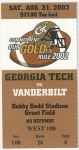 Georgia Tech vs. Vanderbilt - 2002