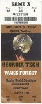 Georgia Tech vs. Wake Forest - 2002