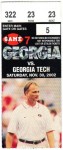 Georgia Tech at Georgia - 2002