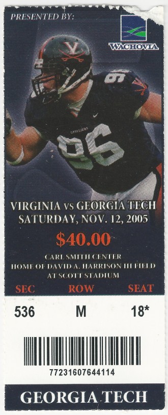 2005-11-12 - Georgia Tech at Virginia