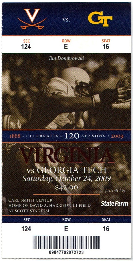 2009-10-24 - Georgia Tech at Virginia