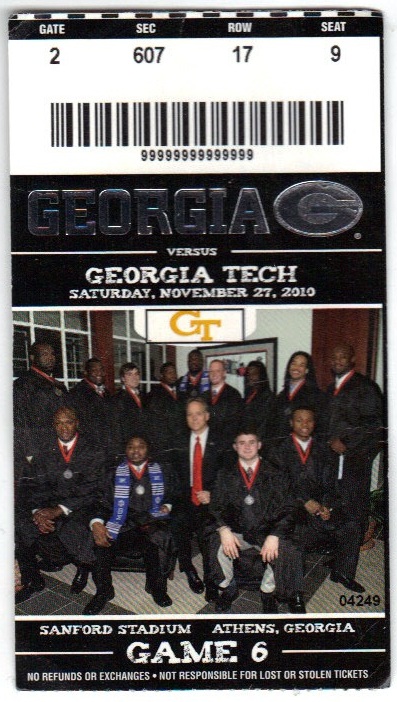 2010-11-27 - Georgia Tech at Georgia