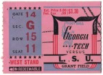 Georgia Tech vs. Louisiana State - 1943