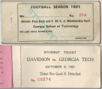 Georgia Tech vs. Davidson - 1921